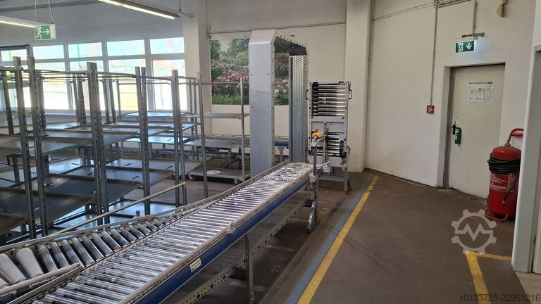 Roller conveyor and conveyor belts SSI Schäfer Typ N425 / N626