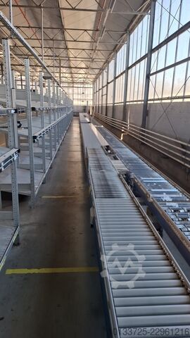 Roller conveyor and conveyor belts SSI Schäfer Typ N425 / N626