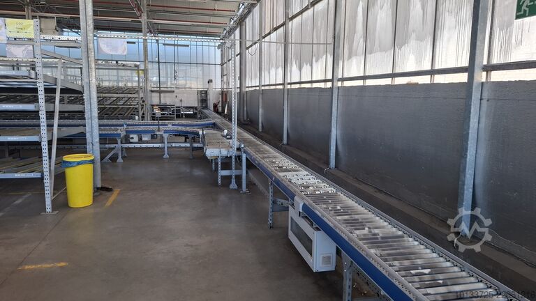 Roller conveyor and conveyor belts SSI Schäfer Typ N425 / N626