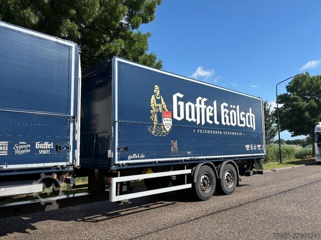 Box body WEB Trailer ZPRASQ 18 GETRÄNKE / BPW / DISC / LOADING LIFT