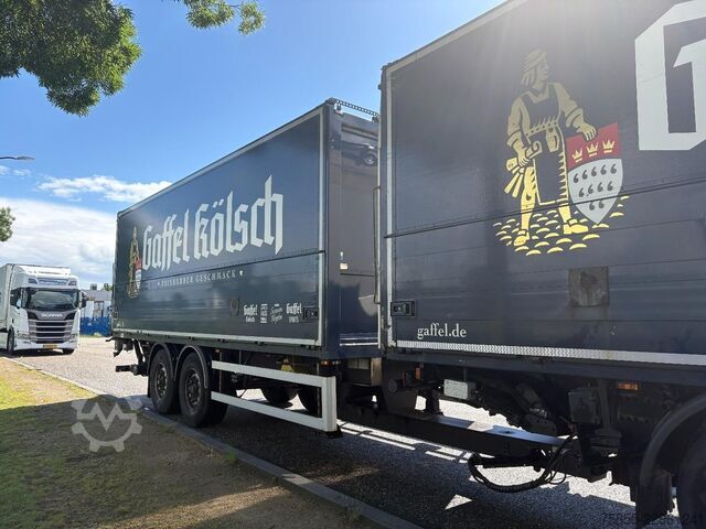 Box body WEB Trailer ZPRASQ 18 GETRÄNKE / BPW / DISC / LOADING LIFT