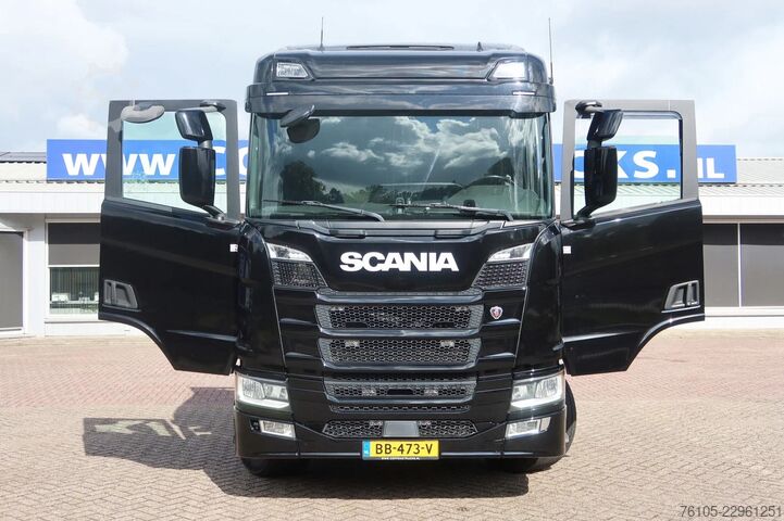 Car transporter Scania R500 Oprijvrachtwagen 6x2 Black_Line Stuur_Lift_AS