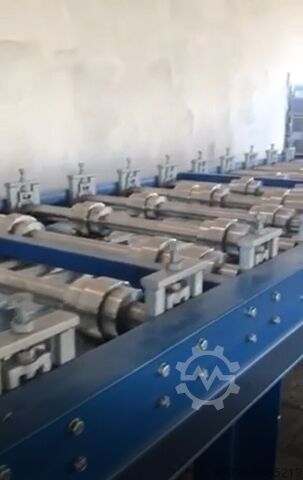 Trapezoidal sheet roll forming line LLC Evolutioner 10-20-35-44 or 57mm