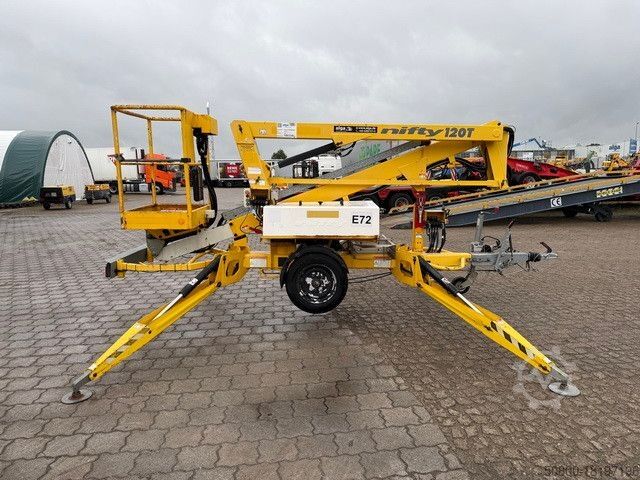 Work platform NIFTYLIFT 120 TE, Arbeitshöhe 12.2m, Korb, Batterie