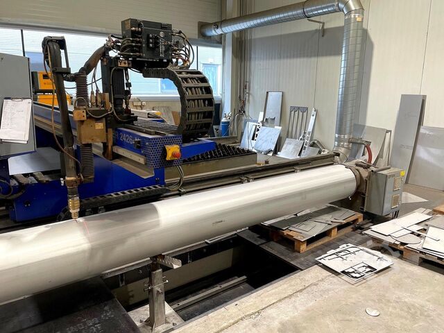 Plasma oxy-fuel cutting machine Zinser 2426N