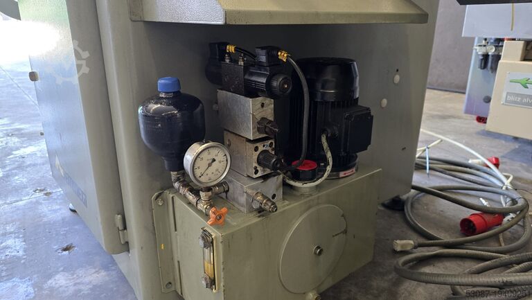 Hydraulic ascending cut-off saw Emmegi Fix 450 idraulica + Microbo