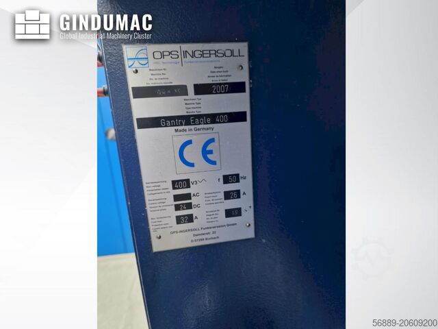 Die-Sinking EDM Machine OPS INGERSOLL Eagle 400