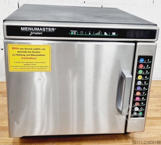 Microwave combination appliance Menumaster Jetwave 514