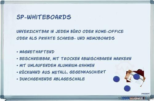Writing board B2000xH1000mm - 1 piece  