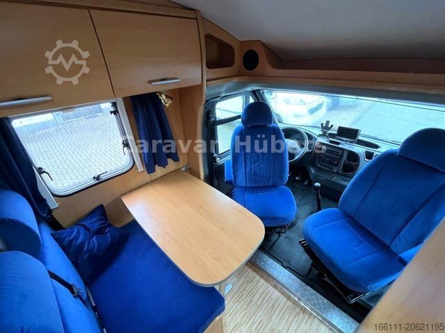 Semi-integrated camper HYMER/ERIBA Van 522 - Festbett - Sat/TV - Klima - Garage -