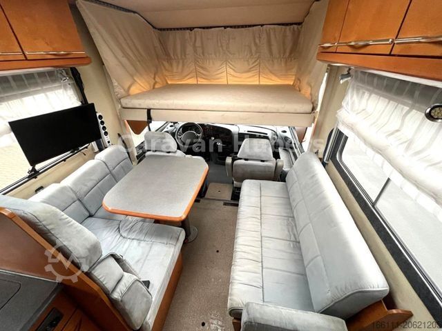 Integrated camper NIESMANN+BISCHOFF Flair 7100 IC - Fest/Hubbett - Automatik - AHK