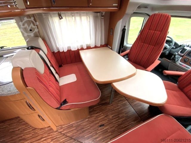 Semi-integrated camper HYMER/ERIBA T 614 SL - Festbett - Klima -  -