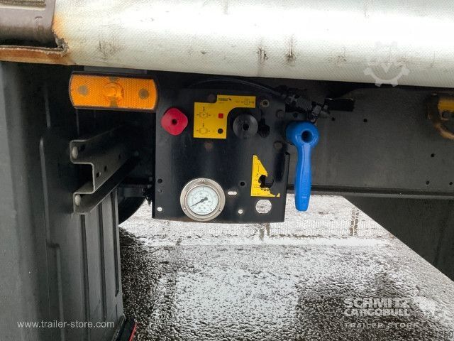 Open semitrailer with tarp Schmitz Cargobull Curtainsider Standard Staplerhalterung