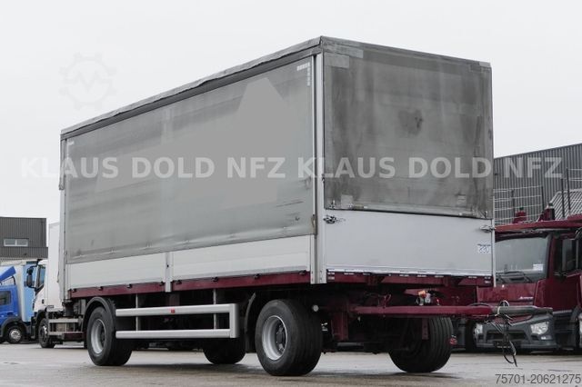 Open trailer with tarp Galliiker ST 2A Durchladesystem Bordwände LBW