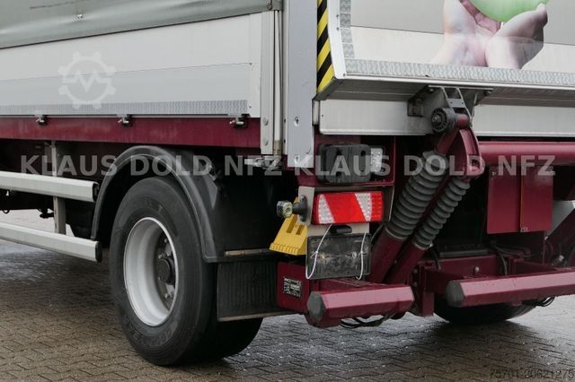 Open trailer with tarp Galliiker ST 2A Durchladesystem Bordwände LBW
