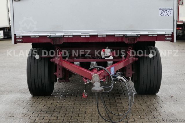 Open trailer with tarp  Galliiker ST 2A Durchladesystem Bordwände LBW