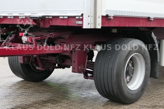 Open trailer with tarp Galliiker ST 2A Durchladesystem Bordwände LBW
