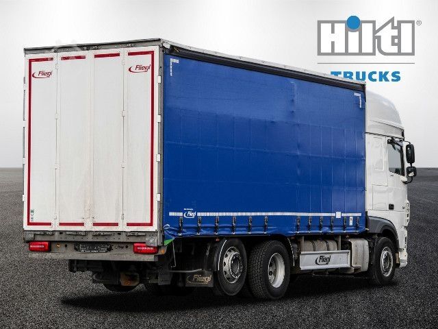 Flatbed truck with tarp DAF XF 530 FAN SSC PLANE INTARDER + ANHÄNGER 38 STELL