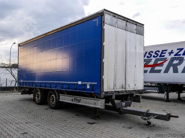 Flatbed truck with tarp DAF XF 530 FAN SSC PLANE INTARDER + ANHÄNGER 38 STELL