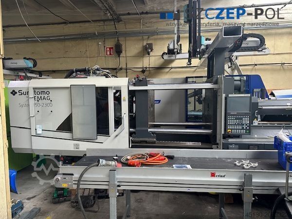 Injection molding machine Sumitomo Demag Systec 350/720-2300