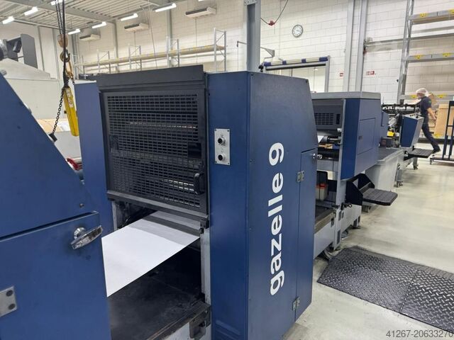 Rotary printing press Drent Gazelle 9