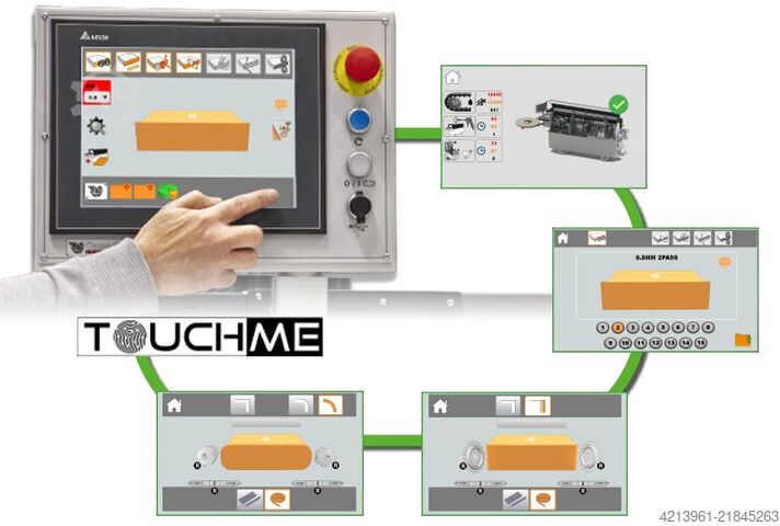 Kantenanleimmaschine Casadei E550 CRT