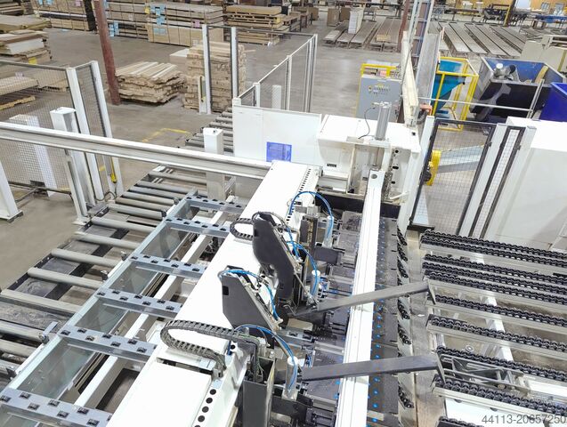 PLATTENAUFTEILSAeGE WINKELANLAGE -SawTeq HOLZMA (HOMAG GROUP) SawTeq B-400 (HKL 400/43/22/16/L) Profil