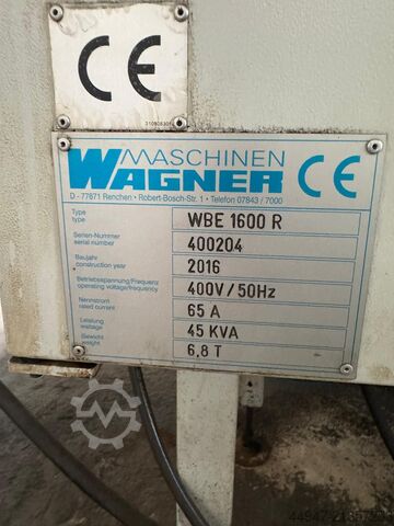 Vertical machining center WAGNER WBE 1600 R