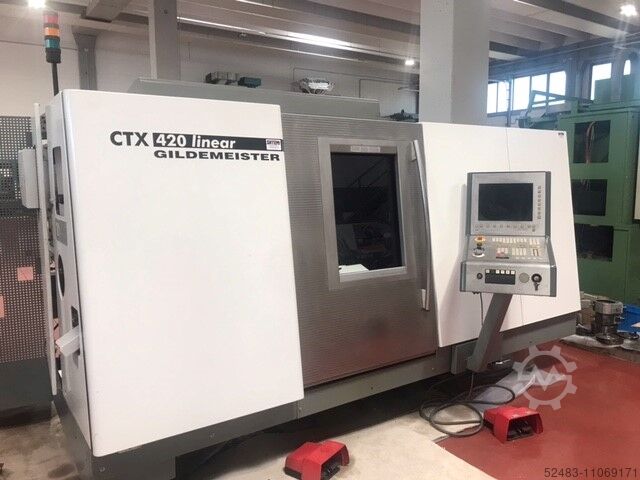 GILDEMEISTER DREHBANK Gildemeister CTX 420 V6