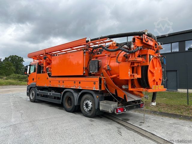 Saugwagen MAN TGS 26.440  6x2/KROLL Wasserrückgewinner WRS2