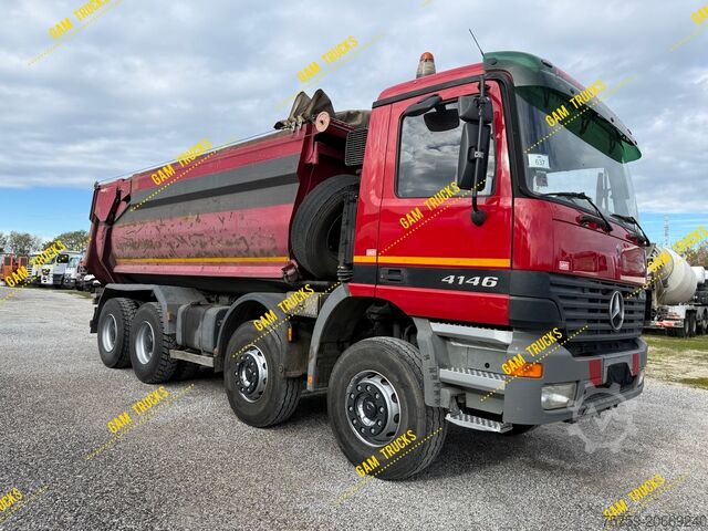Tipper truck Mercedes-Benz Actros 4146K Kipper 20cbm 40Ton 8x4