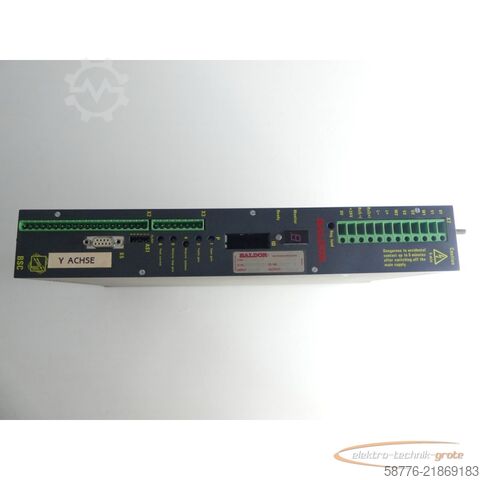 Component Baldor BSC1005-24 Servoantrieb INPUT 320VDC ID/No: 21137B SN: BEDBF038454