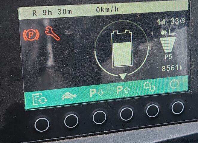 Elektrisch – 3 Räder Jungheinrich EFG 213 LI ION 2022y/ 3.3m/ 8561h/ 4v