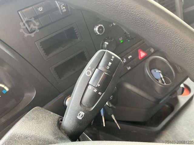 Flatbed truck MERCEDES-BENZ Antos 2542 6x2 Pritsche Heckkran Hiab XS 177 Fun