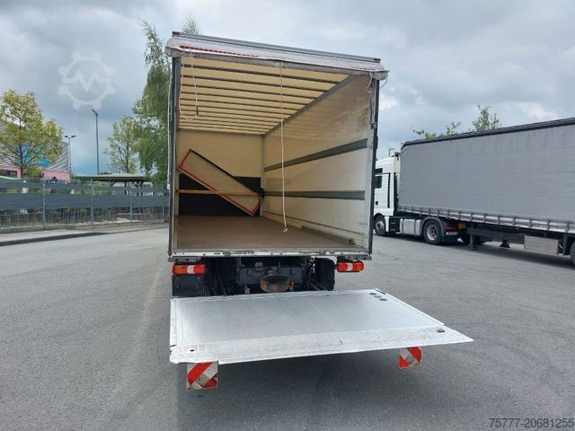 Box truck MERCEDES-BENZ 12-24 Atego Koffer- Blatt/Luft - LBW- Klima