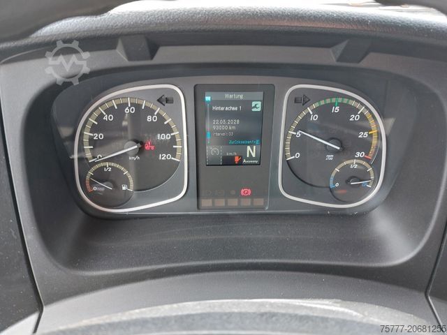 Box truck MERCEDES-BENZ 12-24 Atego Koffer- Blatt/Luft - LBW- Klima