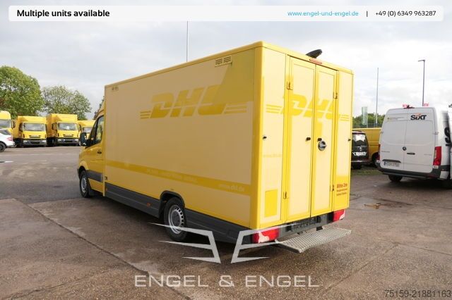 Box van mercedes-benz SPRINTER 310 CDI MAXI EURO-5 KOFFER REGALE KAMERA DURCHGANG