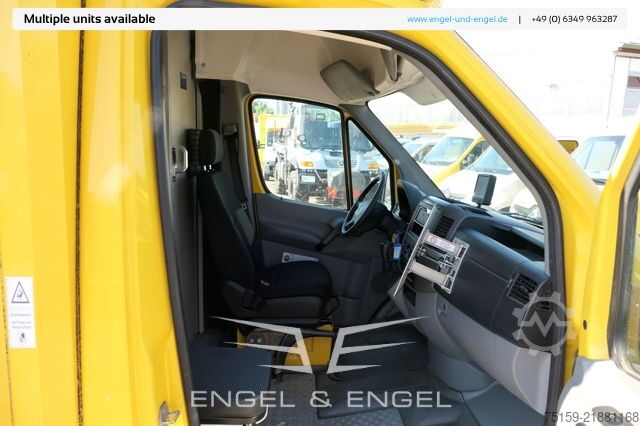 Box van mercedes-benz SPRINTER 310 CDI MAXI EURO-5 KOFFER REGALE KAMERA DURCHGANG