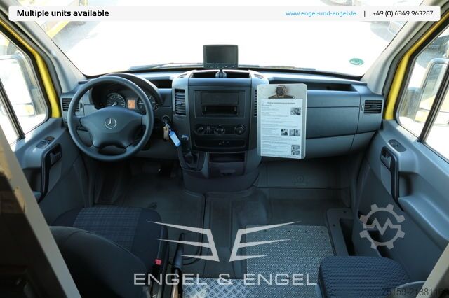 Box van mercedes-benz SPRINTER 310 CDI MAXI EURO-5 KOFFER REGALE KAMERA DURCHGANG