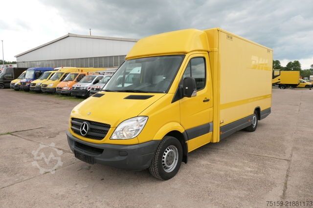 Box van mercedes-benz SPRINTER 310 CDI MAXI EURO-5 KOFFER REGALE KAMERA DURCHGANG