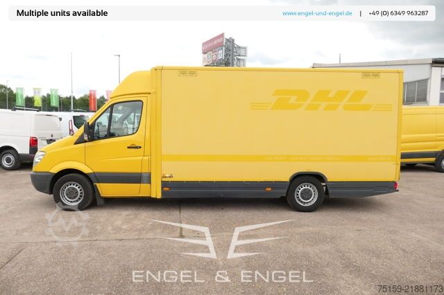 Box van mercedes-benz SPRINTER 310 CDI MAXI EURO-5 KOFFER REGALE KAMERA DURCHGANG
