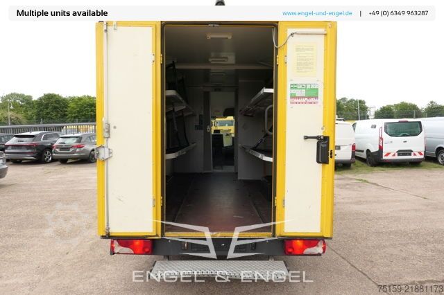 Box van mercedes-benz SPRINTER 310 CDI MAXI EURO-5 KOFFER REGALE KAMERA DURCHGANG
