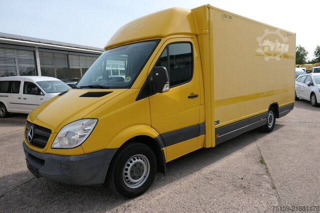 Box van mercedes-benz SPRINTER 310 CDI MAXI EURO-5 KOFFER REGALE KAMERA DURCHGANG