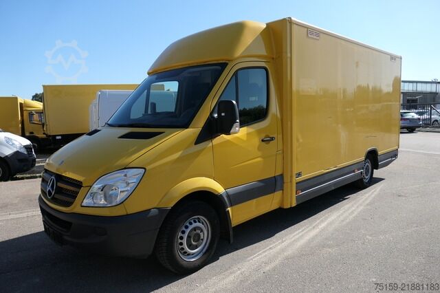 Box van mercedes-benz SPRINTER 310 CDI MAXI EURO-5 KOFFER REGALE KAMERA DURCHGANG