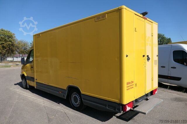 Box van mercedes-benz SPRINTER 310 CDI MAXI EURO-5 KOFFER REGALE KAMERA DURCHGANG