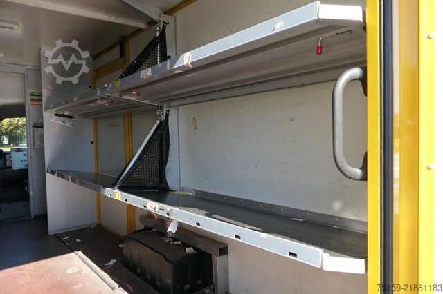 Box van mercedes-benz SPRINTER 310 CDI MAXI EURO-5 KOFFER REGALE KAMERA DURCHGANG