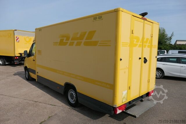 Box van mercedes-benz SPRINTER 310 CDI MAXI EURO-5 KOFFER REGALE KAMERA DURCHGANG