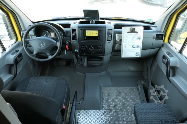Box van mercedes-benz SPRINTER 310 CDI MAXI EURO-5 KOFFER REGALE KAMERA DURCHGANG