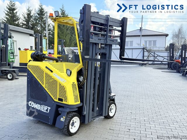 4-way forklift Combilift CB2500 GAS TRIPLEX 4900 FORK POSITIONER
