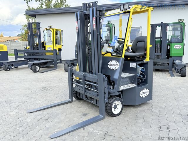 4-way forklift Combilift C3000CB GAS TRIPLEX 4900 POSITIONER TOP1